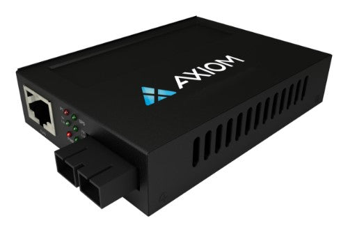 Axiom AXG100205 network media converter 1000 Mbit/s 1310 nm Single-mode Black