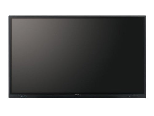 Sharp PN-LC752 Digital signage flat panel 75" LCD Wi-Fi 450 cd/m² 4K Ultra HD Black Touchscreen Built-in processor Android 11 16/7