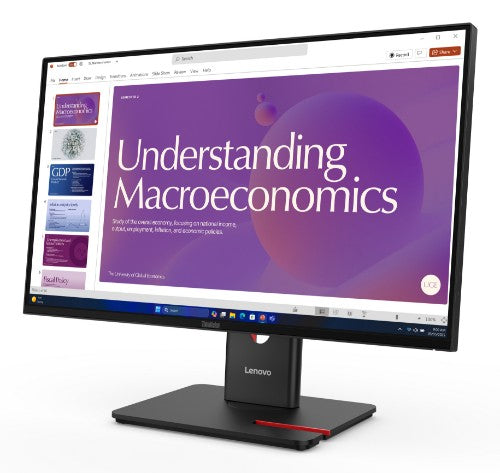 Lenovo ThinkVision T24D-40 computer monitor 23.8" 1920 x 1080 pixels Full HD LCD Black