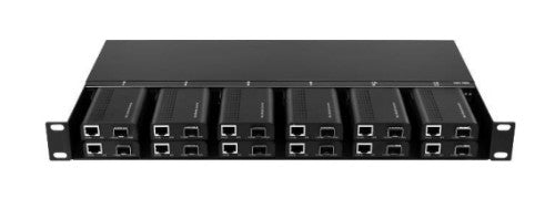 Axiom AXG100818 network equipment chassis 1U Black