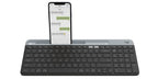 Logitech 920-011479 keyboard Universal RF Wireless + Bluetooth English Graphite