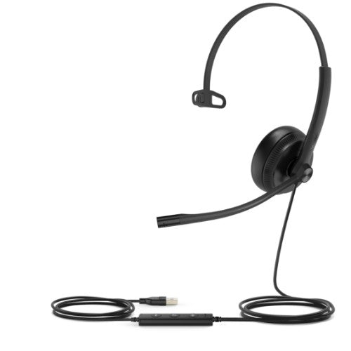 Yealink UH34 Mono UC Headset Wired Head-band Office/Call center USB Type-A Black
