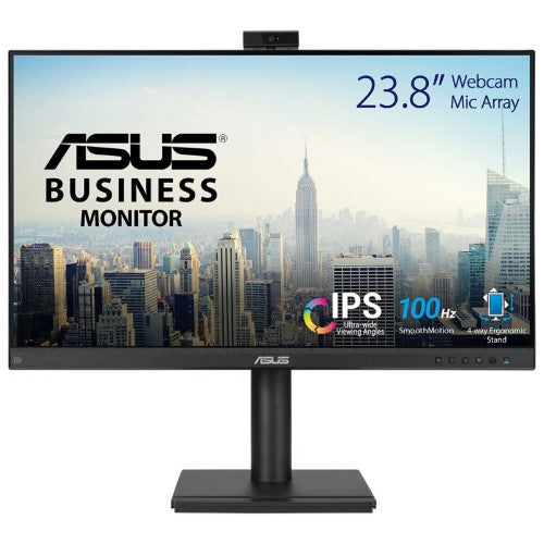ASUS BE249QFK computer monitor 23.8" 1920 x 1080 pixels Full HD LCD Black