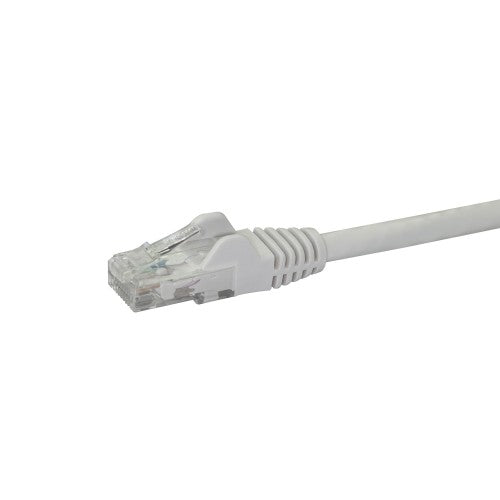 StarTech.com N6PATCH25WH networking cable White 300" (7.62 m) Cat6 U/UTP (UTP)