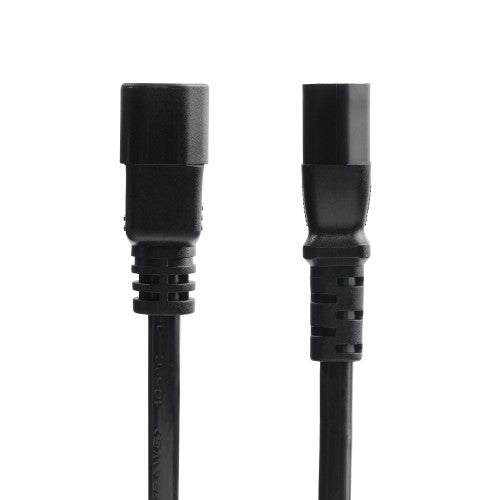 StarTech.com 8713-8100-POWER-CORD power cable Black 11.8" (0.3 m) C14 coupler C13 coupler