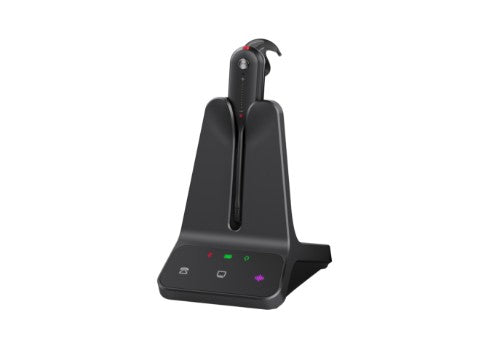 Yealink WH63 E2 UC Headset Wireless Ear-hook Calls/Music Black