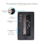 StarTech.com TB31PCIEX16 laptop dock/port replicator Wired Thunderbolt 3 Black