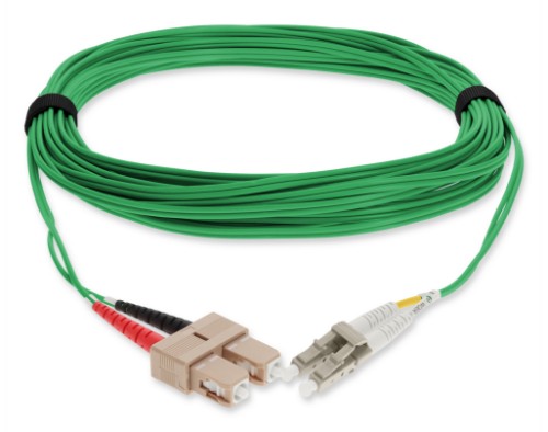 AddOn Networks ADD-SC-LC-5M5OM4-GN InfiniBand/fibre optic cable 196.9" (5 m) LOMM Green