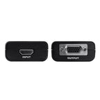 Belkin F2CD053 cable gender changer 15 pin HD D-Sub (HD-15) 19 pin HDMI Type A Black