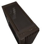 ASUS ProArt PA602 Wood Edition Retro Brown - Tempered Glass Panel Midi Tower