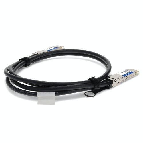 AddOn Networks 470-ADYS-AO InfiniBand/fibre optic cable 19.7" (0.5 m) QSFP-DD Black