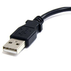 StarTech.com UUSBHAUB6IN USB cable 6" (0.152 m) USB A Micro-USB B 0.48 Gbit/s Black