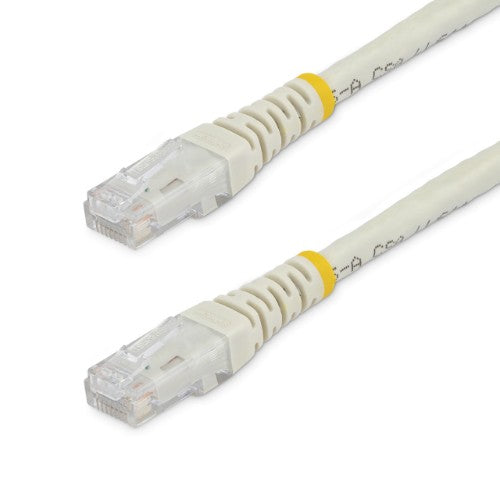 StarTech.com C6PATCH25WH networking cable White 300" (7.62 m) Cat6 U/UTP (UTP)
