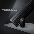 ALOGIC ASKBT3WC keyboard Mouse included Home/Office RF Wireless + Bluetooth Black