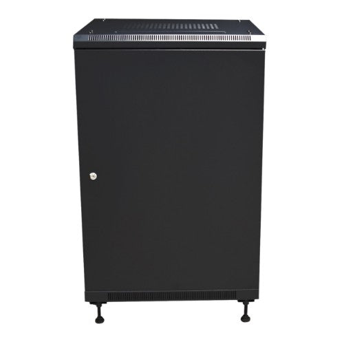 Weltron 90-4090EN-18U rack cabinet Freestanding rack Black