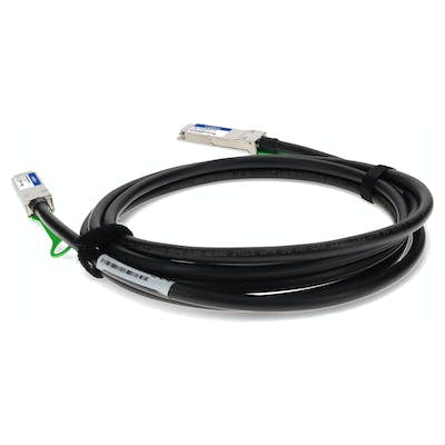 AddOn Networks QSFP-100G-PDAC3M-I-AO InfiniBand/fibre optic cable 118.1" (3 m) QSFP28 Black, Silver