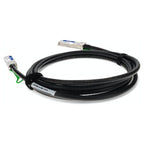 AddOn Networks QSFP-100G-PDAC3M-I-AO InfiniBand/fibre optic cable 118.1" (3 m) QSFP28 Black, Silver
