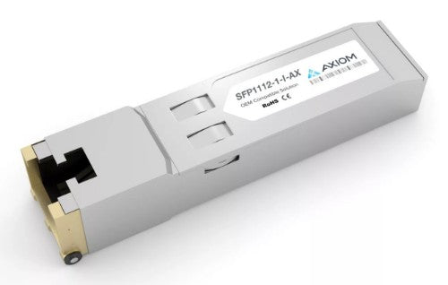 Axiom 1000BASE-T SFP Transceiver for Ruggedcom - SFP1112-1-I network transceiver module Copper 1000 Mbit/s RJ-45