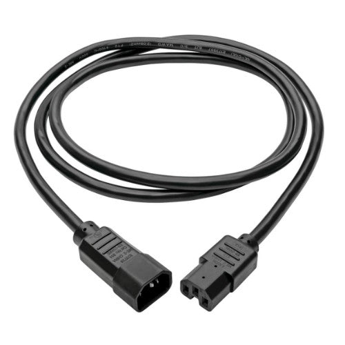 Tripp Lite P018-006 power cable Black 70.9" (1.8 m) C14 coupler C15 coupler - Buy IT Solutions