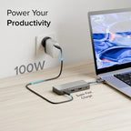 ALOGIC Fusion Pro NEXUS Wired USB 3.2 Gen 1 (3.1 Gen 1) Type-C Gray