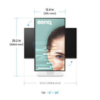 BenQ GW2490TC computer monitor 24" 1920 x 1080 pixels Full HD LED Black, White