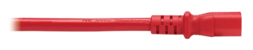 Eaton P005-E02-ARD-6 power cable Red 23.6" (0.6 m) IEC C14 IEC C13