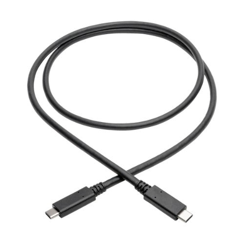 Tripp Lite U420-003-G2-5A USB cable USB 3.2 Gen 2 (3.1 Gen 2) 36" (0.914 m) USB C 10 Gbit/s Black
