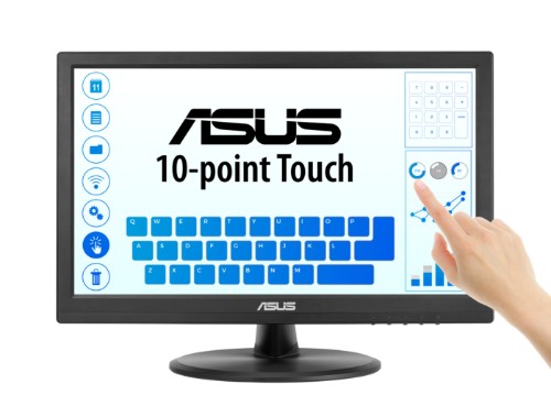 ASUS Touch VT169HE computer monitor 15.6" 1920 x 1080 pixels Full HD LED Touchscreen Tabletop Black