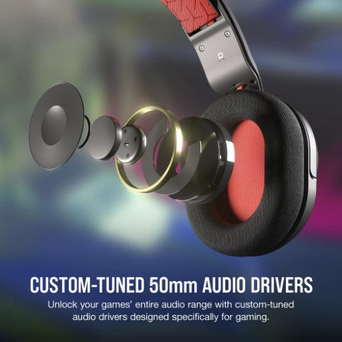 Corsair HS35 v2 Multiplatform Gaming Headset Wired Head-band Carbon
