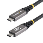StarTech.com CC10FT20GUSB4CX USB cable USB4 Gen 3x2 118.1" (3 m) USB C 20 Gbit/s 60 W Black