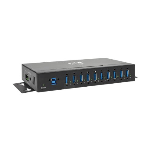 Tripp Lite U360-010-IND interface hub USB 3.2 Gen 1 (3.1 Gen 1) Type-B 5000 Mbit/s Black