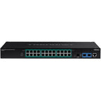 Trendnet TI-RP262i Managed L2 Gigabit Ethernet (10/100/1000) Power over Ethernet (PoE) 1U Black