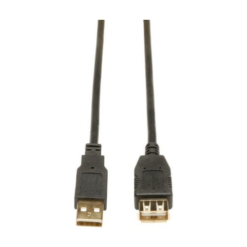 Tripp Lite U024-003 USB cable USB 2.0 35.4" (0.9 m) USB A 0.48 Gbit/s Black
