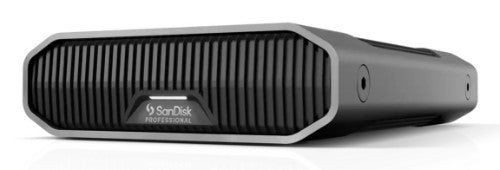 SanDisk G-DRIVE external hard drive 12 TB 7200 RPM USB Type-C 3.2 Gen 2 (3.1 Gen 2) Black