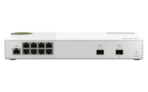 QNAP QSW-M2108-2S network switch Managed L2 2.5G Ethernet (100/1000/2500) Gray