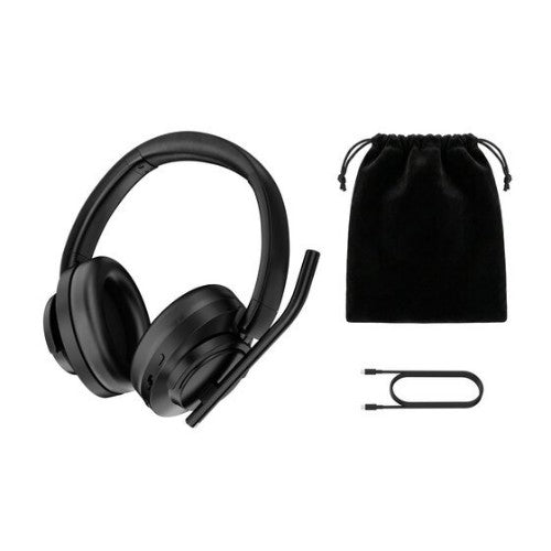 Kensington C3550 EQ Headset Wireless Head-band Office/Call center Bluetooth Black
