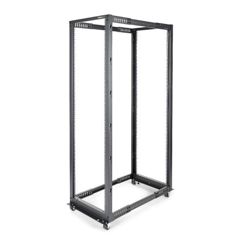 StarTech.com 4POSTRACK42 rack cabinet 42U Freestanding rack Black - Buy IT Solutions