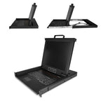 StarTech.com RKCONS1701 rack console 17" 1280 x 1024 pixels Steel 1U