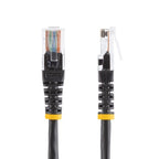 StarTech.com 25 ft Black Molded Category 5e (350 MHz) UTP Patch Cable networking cable 300" (7.62 m)