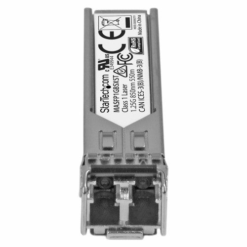 StarTech.com MASFP1GBSXST network transceiver module Fiber optic 1250 Mbit/s SFP 850 nm