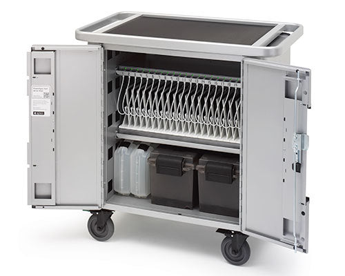 Bretford HGFM2BG1 portable device management cart/cabinet Gray