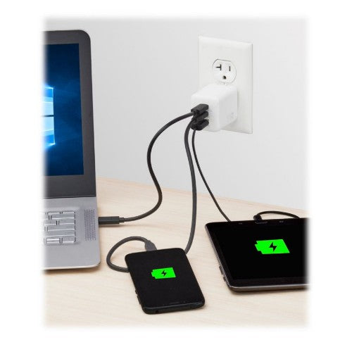 Eaton U280-W03-100-G mobile device charger Laptop, Tablet, Smartphone White AC Indoor