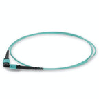 AddOn Networks ADD-MPOMPO-3M5OM4-TAA InfiniBand/fibre optic cable 118.1" (3 m) MPO LOMM Aqua color