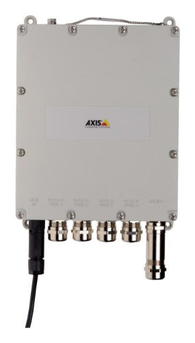 Axis 01449-001 network switch Managed Gigabit Ethernet (10/100/1000) Power over Ethernet (PoE) White