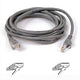 Belkin Cat. 6 UTP Patch Cable 75ft Grey networking cable Gray 897.6" (22.8 m)