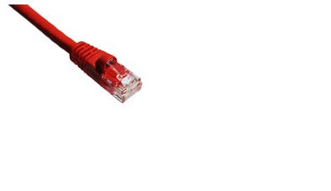 Axiom AXG95825 networking cable Red 299.2" (7.6 m) Cat6a U/UTP (UTP)