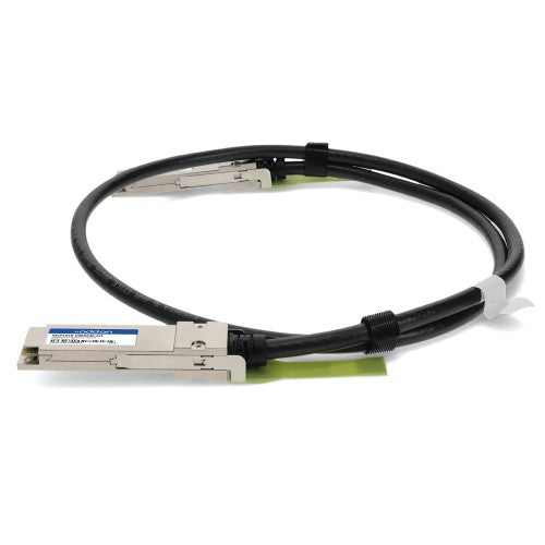 AddOn Networks MCP1650-V00AE30-AO InfiniBand/fibre optic cable 19.7" (0.5 m) QSFP56 Black