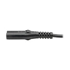 Tripp Lite P059-006 power cable Black 70.9" (1.8 m) C7 coupler CEE7/16