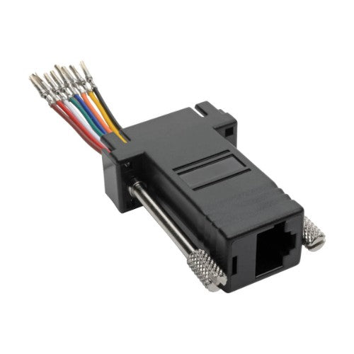 Tripp Lite P440-89FF cable gender changer DB9 RJ45 Black