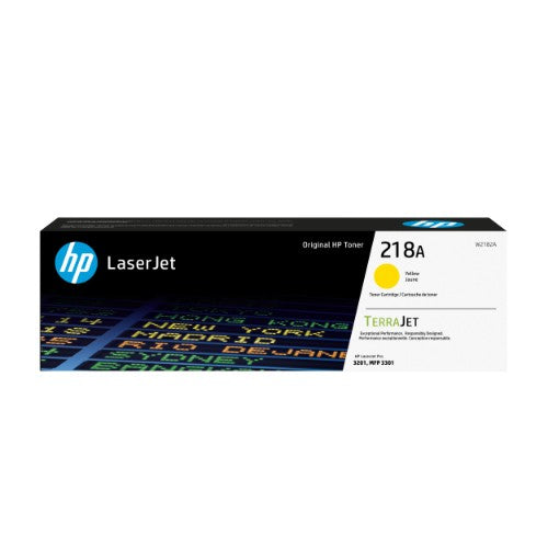 HP 218A Yellow Original LaserJet Toner Cartridge